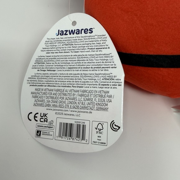 Disney Squishmallows HugMee Alien Suit Stitch Medium Plush Stuffed Animal - Picture 3 of 6